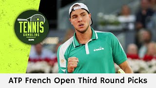 ATP French Open Third Round Picks – 53124 [upl. by Winter629]