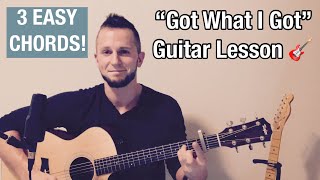 How to play “Got What I Got”  Jason Aldean Cover amp Guitar Lesson [upl. by Banky]