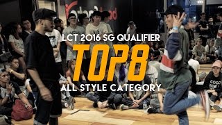 Marcus Marzipan vs Bryan  All Style Top8  Lion City Throwdown 2016 SG Qualifier  RPProductions [upl. by Gwenny]