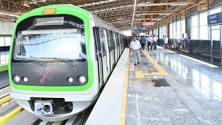 Namma Metro Yeshvanthpur to Madavara inaugurated by DCM DK Shivakumar and south MP Tejaswi Surya [upl. by Wunder]