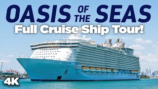 Oasis of the Seas Full Cruise Ship Tour [upl. by Hafinah]