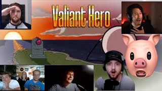 Youtuber React To The Valliant Hero [upl. by Banwell]