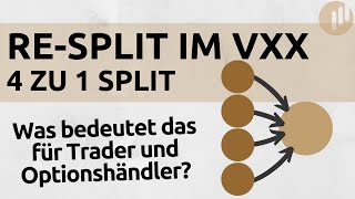 Reverse Split im VXX und nun Erklärung und Ablauf [upl. by Aikenat]