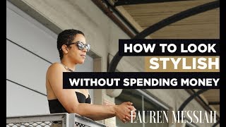 How to Look Stylish Without Spending Money on Clothes [upl. by Adli627]