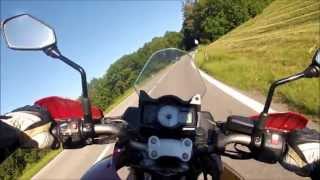 Kawasaki Versys 650  KatzelsdorfTulbinger Kogel  GOPRO HERO 3 [upl. by Nodnarbal]