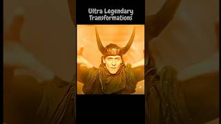 Legendary Transformations ⭐ Vs Ultra Legendary Transformations ✴️ marvel ultralegend vengadores [upl. by Ashwin492]