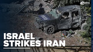 Israeli military strikes Iran as payback further risking Middle East tensions [upl. by Gradeigh50]