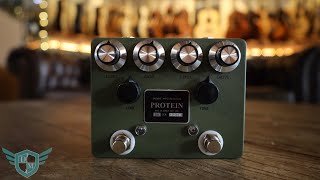 Danville Music Quickie Gear  Browne Amplification Protein Dual Overdrive [upl. by Namhcan]