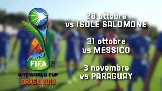 Mondiale U17 lItalia sfida Isole Salomone Messico e Paraguay [upl. by Joseph]