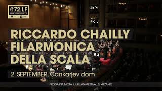 Riccardo Chailly amp Filarmonica della Scala  2 September 2024 Ljubljana [upl. by Ashbaugh]