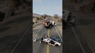 Realistic Highway Car Crashes 83  beamngdrive [upl. by Fillian]