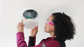 Recessed Lights and How to Retrofit Them with LED Downlights  Thrift Diving [upl. by Iveel]