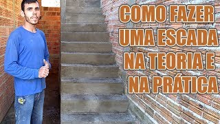 Como fazer uma escada corretamente  Em 10 minutos [upl. by Jeanine688]