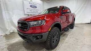 Hot Pepper Red 2022 Ford Ranger Lariat Tremor Review  MacPhee Ford [upl. by Alphard]