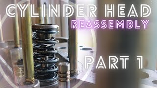 Jaguar XJS V12 60 Cylinder Heads Rebuild Part 1 [upl. by Elkraps273]