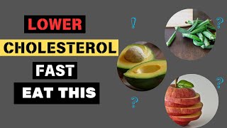 Eat These Foods to Lower Cholesterol Naturally lowercholesterolnaturally [upl. by Krahmer]