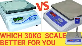 PRICE amp DETAILS OF DIFFERENT 30 KG WEIGHING SCALE WHICH 30KG WEIGHING SCALE BEST FOR YOU [upl. by Sasnak]