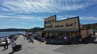 Canada  Gibsons Landing  Downtown Walking Tour [upl. by Bamby]