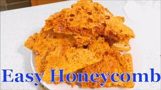 How to Make Honeycomb also known as Cinder Toffee or Hokey pokey [upl. by Ynohta]