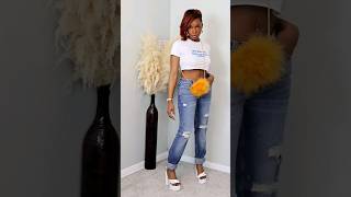 How To Style Low Rise Jeans [upl. by Darda]