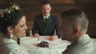 Heiraten auf der Alm Latschenhütte Pierer [upl. by Ebby695]