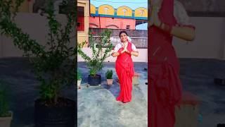 Ailo Uma Barite  Dance cover Sayani Ghosh shorts durgapuja [upl. by Maidy245]