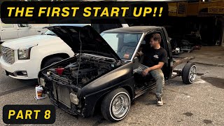 Starting My Nissan D21 For The First Time After 2WD Chassis Swapping It [upl. by Leuqram865]