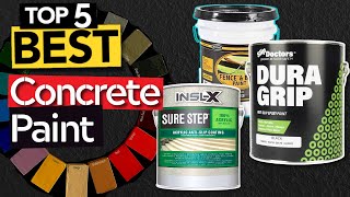 TOP 5 Best Concrete paint Today’s Top Picks [upl. by Thornie]