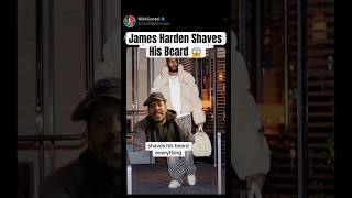 James Harden Shaves His Beard [upl. by Wadsworth]