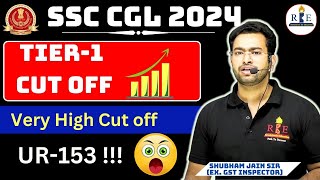 SSC CGL 2024 T1 Result out Very high cutoff 😬😣 [upl. by Urias]