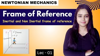 Frame of Reference  Inertial and non inertial frame of reference newtonianmechanics L1 csirnet [upl. by Nicko]