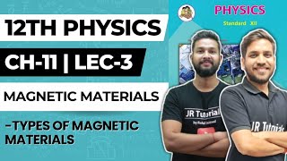 12th Physics  Chapter 11  Magnetic Materials  Lecture 3  Types of Magnetic Materials [upl. by Peer962]