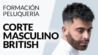 ⚠️ CORTE MASCULINO ESTILO BRITISH ▷ 🔥 EXPLICADO PASO A PASO 🔥 [upl. by Yrol]