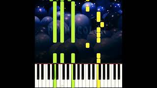 El marinero baila  Piano Cover  Tutorial  Karaoke shorts [upl. by Stone]