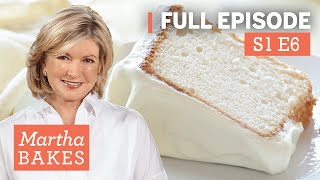 Martha Stewart Makes Angel Food Cake 3 Ways  Martha Bakes S1E6 quotAngel Food Cakequot [upl. by Evaleen]