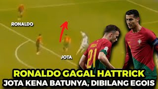 RONALDO HAMPIR HATTRICK Jota Dituding Egois Tak Mau Beri Umpan Ronaldo [upl. by Trembly]