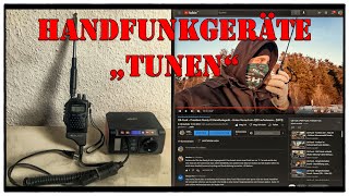 CBFunk  Tipp von Rüdiger Handfunkgeräte legal quottunenquot mit Antenne und mobiler Stromversorgung [upl. by Alleciram]