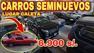 CARROS SEMINUEVOS DESDE 6900 SOLES  trapiche lima norte [upl. by Acinomahs700]