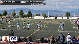 Anahuac Qro vs Tec Aguascalientes  26102024 VARONIL [upl. by Klatt]