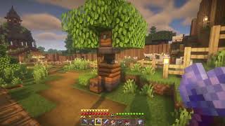 Relaxing Minecraft with Music 18  NEW BASE [upl. by Prader]