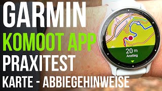 Neue Komoot App für Garmin Karten  Abbiegehinweise für Venu Vivoactiv Epix Fenix Edge amp mehr [upl. by Belford715]