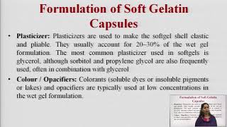 Soft Gelatin Capsule Nature of Capsule Shell and Content Size of Capsule Production [upl. by Dibrin]