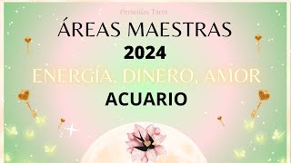 ⭐️ACUARIO 2024 Suerte alegría dulzura🍀🍯 Sueños románticos se hacen realidad💏💍TAROT HORÓSCOPO [upl. by Ateerys868]