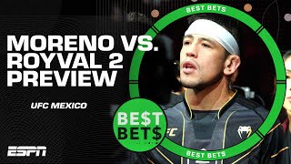 Best Bets for UFC Mexico Moreno vs Royval  Rodriguez vs Ortega  ESPN MMA [upl. by Aihsyt]