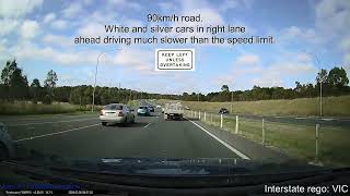 Dash cam  Lyneham Canberra ACT  05032024 [upl. by Esirrehc]