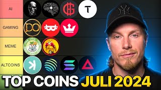 Die BESTEN ALTCOINS für maximale Gewinne im Portfolio Juli 2024 🚀 [upl. by Kobi]