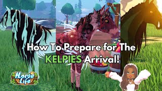 How to Prepare for The Kelpies Arrival in Horse Life Roblox For New Players [upl. by Mini]