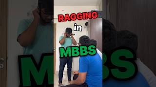 Ragging in medical college 😮 aiims mbbs neet2025 neet2026 doctor shorts viral [upl. by Yensehc]