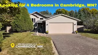 Are you looking for a 4 bedroom home in Cambridge MN [upl. by Ivel]