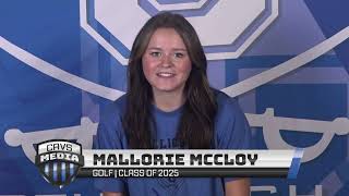 Golf Senior Mallorie McCloy [upl. by Anadal]